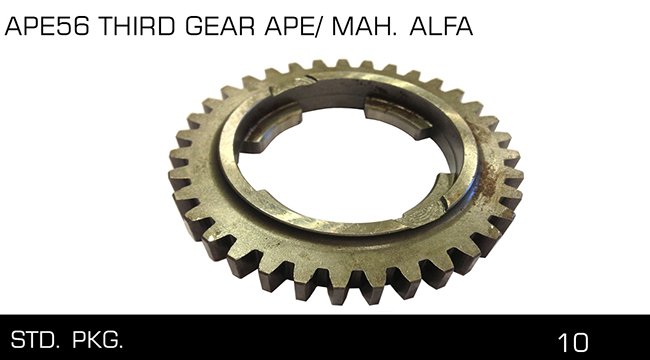 APE56 THIRD GEAR APE  MAH ALFA